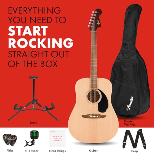 Fender California Debut Redondo included accessories