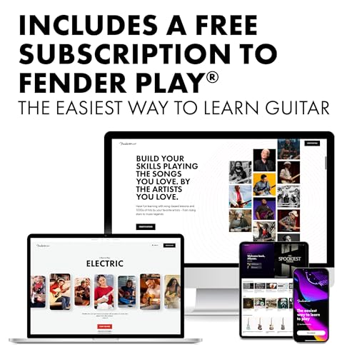 Fender California Debut Redondo full starter kit