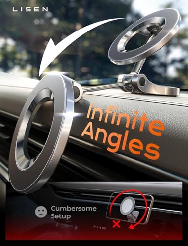 Compact car mount in vehicle