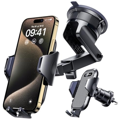 VANMASS Military-Grade Car Phone Holder Ink Black view