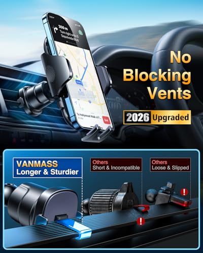 One-click release mechanism on the VANMASS holder