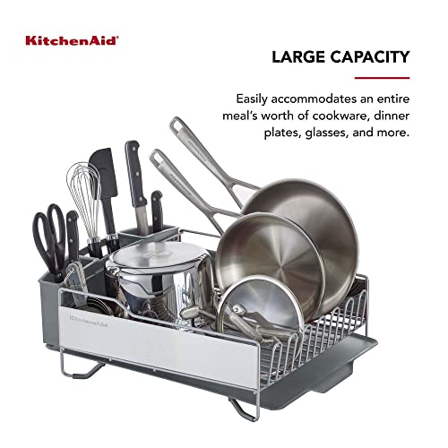 Non-slip feet on KitchenAid dish drying rack