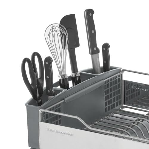 Satin coated steel wire rack construction