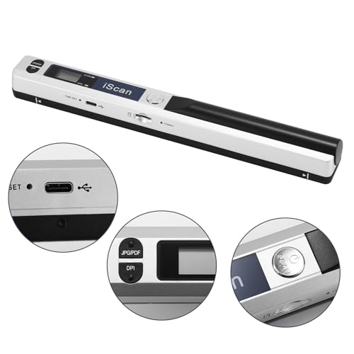 Buttons and interface of the AOZBZ scanner