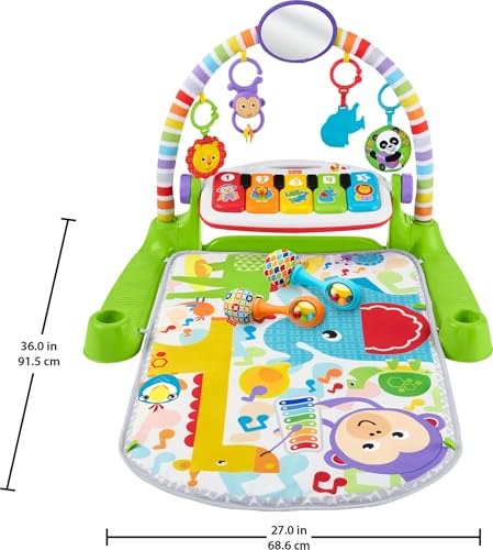 Fisher-Price Deluxe Kick & Play box contents
