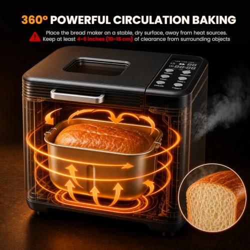 NEWBULIG Bread Maker non-stick ceramic pan