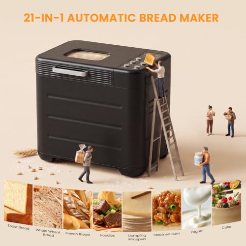 NEWBULIG Bread Maker ready to bake