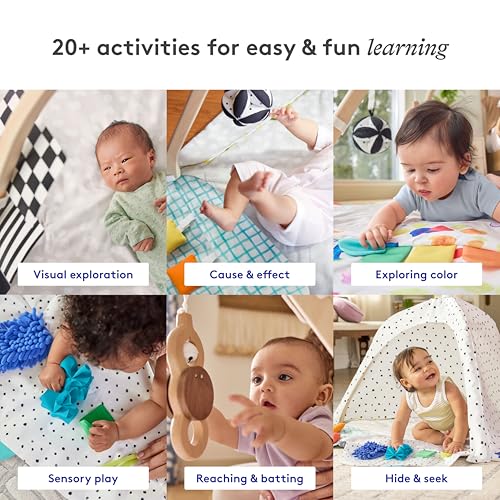 Lovevery The Play Gym wooden frame details