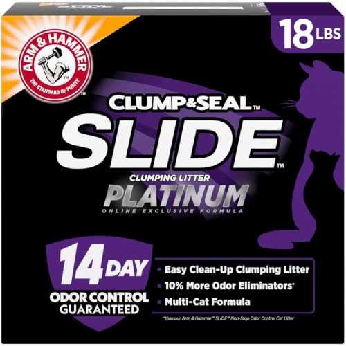 Arm & Hammer Slide Platinum 18 lbs bag front view