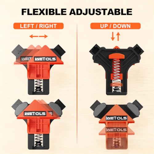 WETOLS WE404 corner clamp side profile