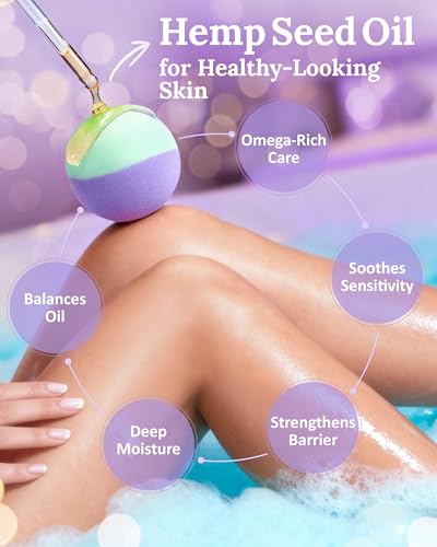 Assorted scents of CLOUQUAR bath bombs
