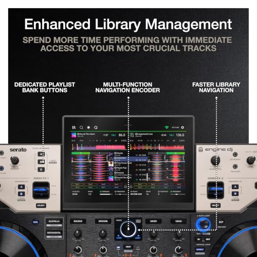 Denon DJ PRIME 4 G2 mixer section