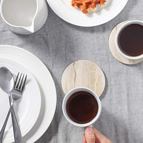 Six pack ceramic drink coasters