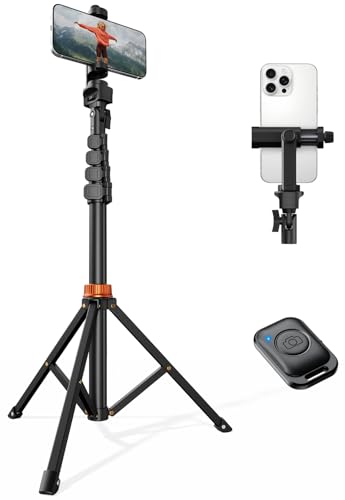 Vimose 66-inch anthracite tripod full view