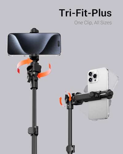 Vimose stand with cold-shoe accessory attached