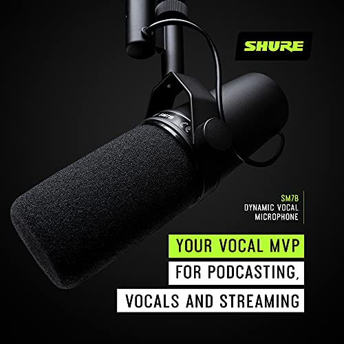 Shure SM7B XLR port connection