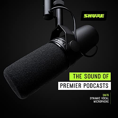 Shure SM7B close up detail