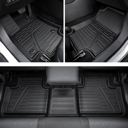 Front row Toyota RAV4 floor liners