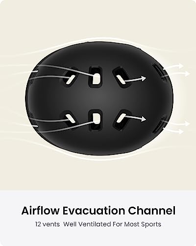 Ventilation system on the OutdoorMaster skate helmet
