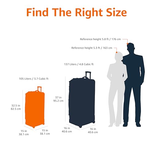 Interior compartments of the 35-inch rolling bag
