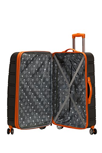 Open view of Rockland Melbourne checked luggage