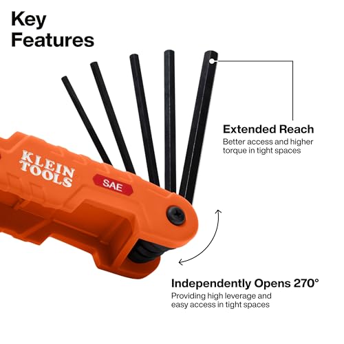 Klein Tools orange handle grip