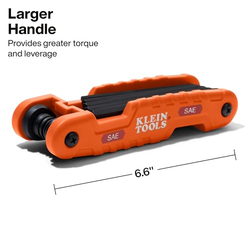 SAE hex key size markings