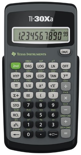 Texas Instruments TI-30Xa front view