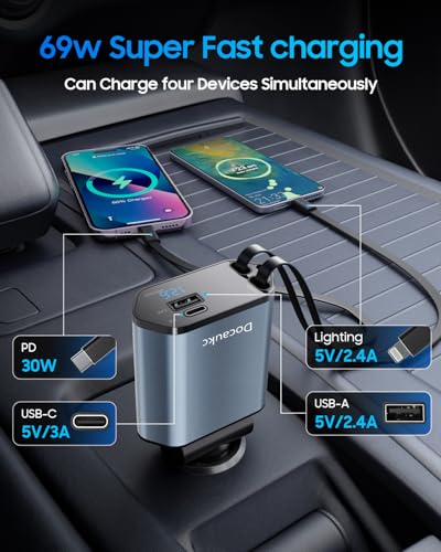 Package contents for Docaukc CZ-01 charger