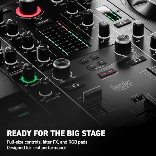 Hercules DJControl Inpulse 500 filter and FX controls