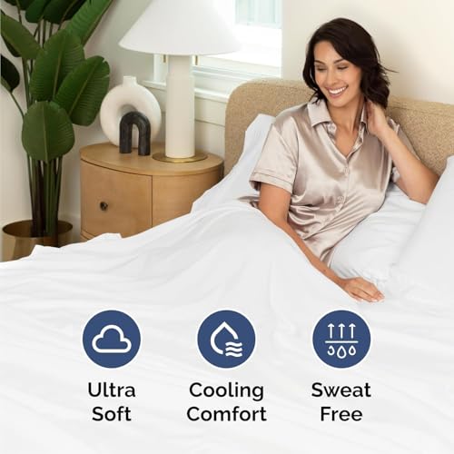 White pillowcases included in the 4 piece set