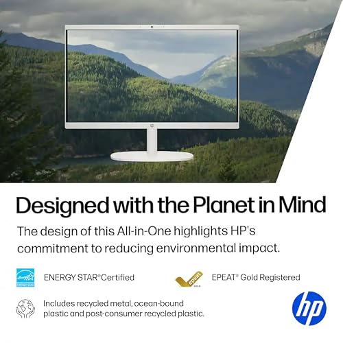 HP desktop showing Windows 11 interface