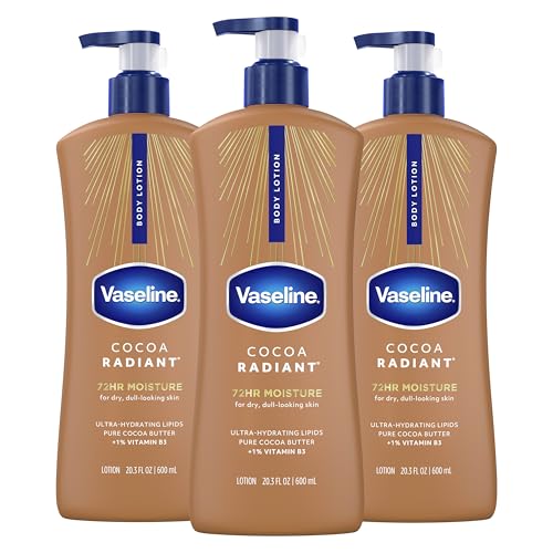 Vaseline Cocoa Radiant Body Lotion 3-pack bundle