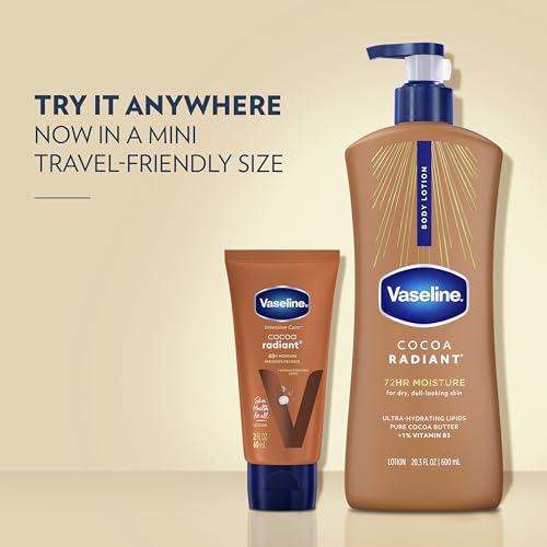 Detailed product information on Vaseline lotion label