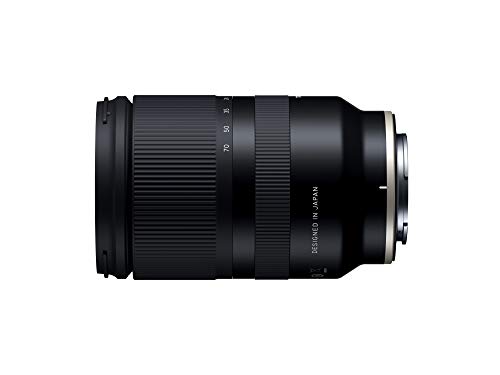 Tamron 17-70mm lens with lens hood attached