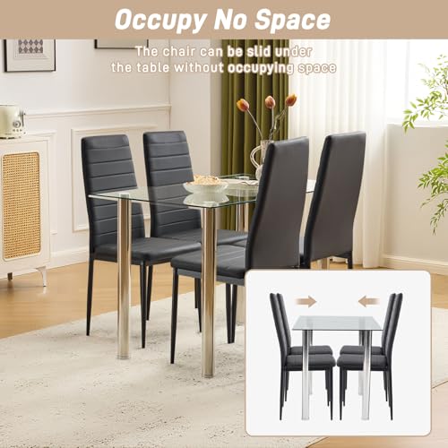Non-slip foot cap on Karl home chair