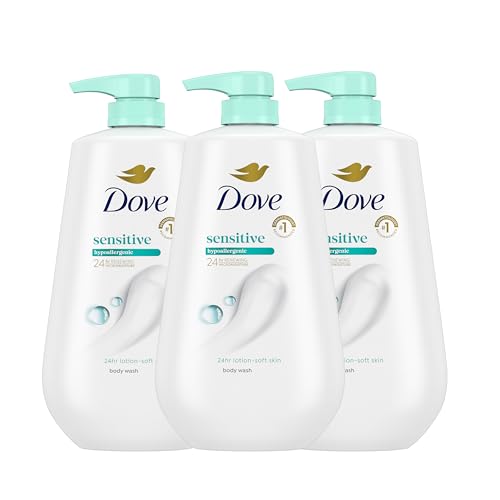 Dove Sensitive Skin Body Wash 3-pack bundle