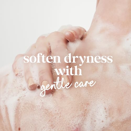 Creamy texture of Dove body wash