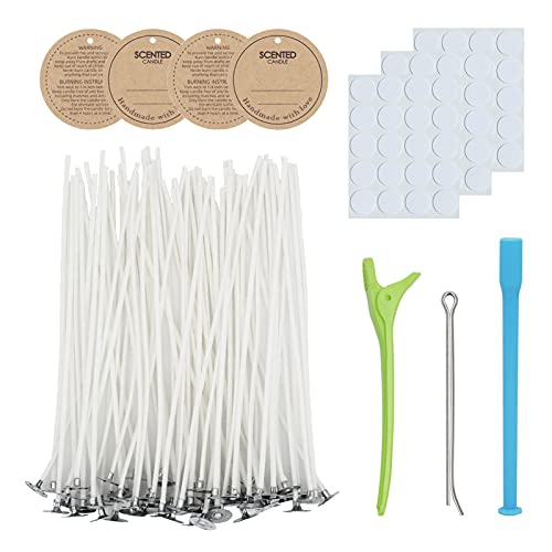 CandMak 60-piece candle wick kit overview