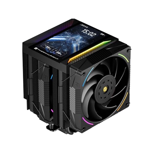 Thermalright Peerless Assassin 120 Vision MAX ARGB Black front view