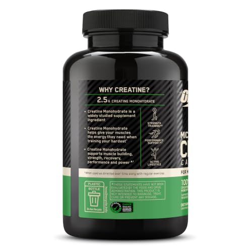 Optimum Nutrition Micronized Creatine 100 Ct