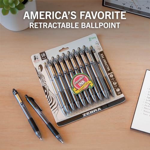 Zebra Pen Z-Grip black ballpoint pen