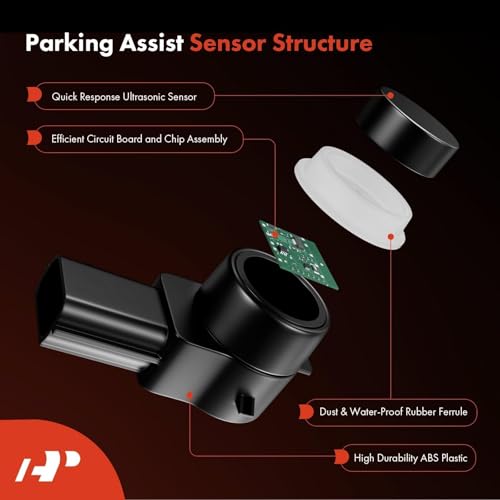 Rear parking sensor side profile