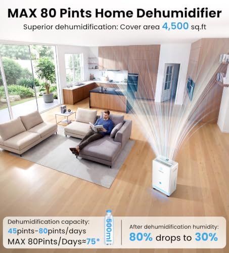 MIONJO dehumidifier adjustable airflow vent