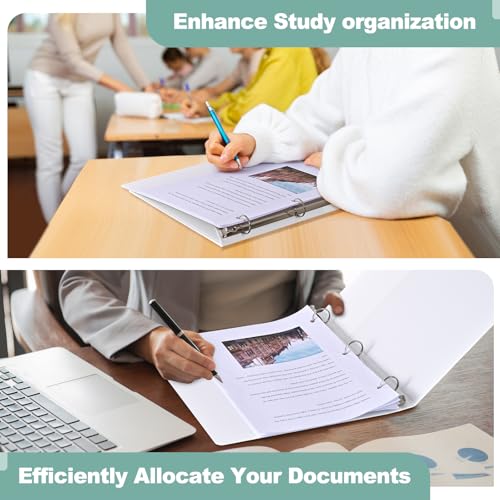 SUIN binder holding standard letter paper
