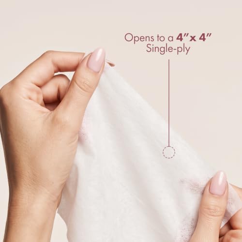 Intrinsics Petite Silken 2x2 Esthetic Wipes texture close up