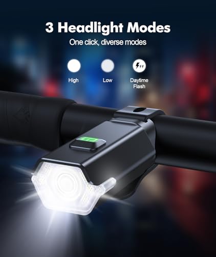 Zewdov bike light set side visibility design