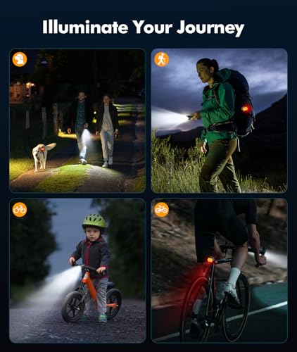 Dual port Type-C charging for Zewdov bike lights