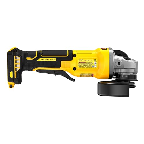 Brushless motor housing on DEWALT grinder