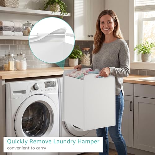 Removable fabric laundry basket for BOLUO table